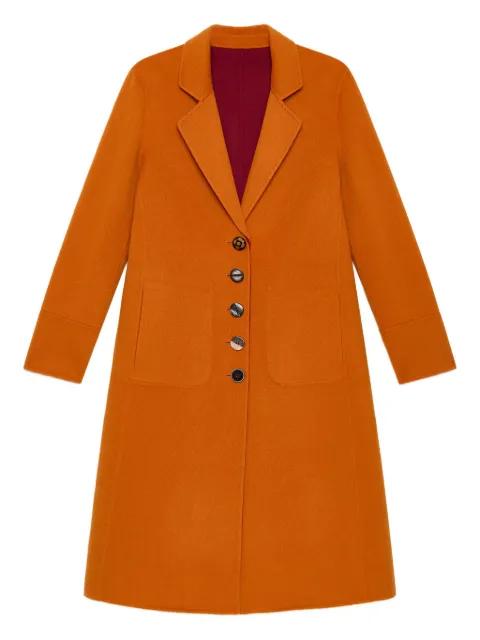 button-detailed coat by MALIPARMI