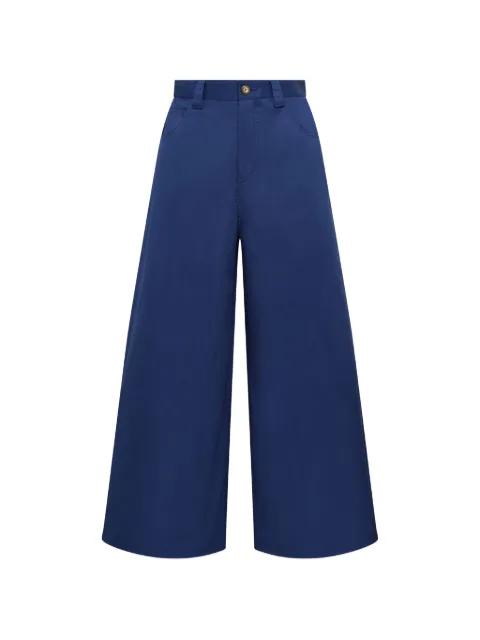 cropped palazzo pants by MALIPARMI