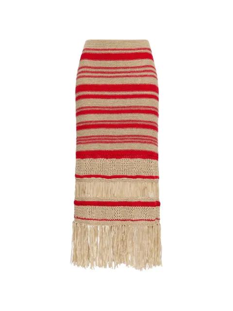 fine-knit skirt by MALIPARMI