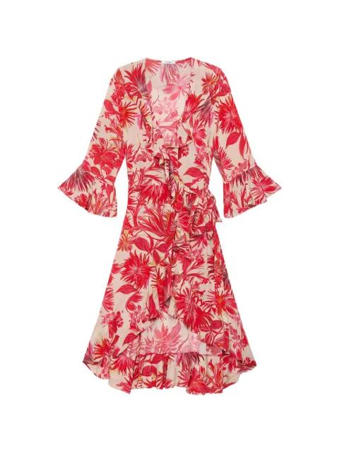 floral midi dress by MALIPARMI