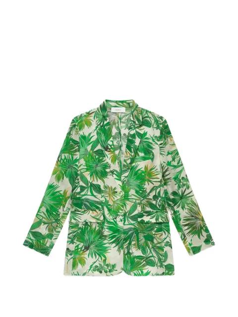 floral-print blazer by MALIPARMI