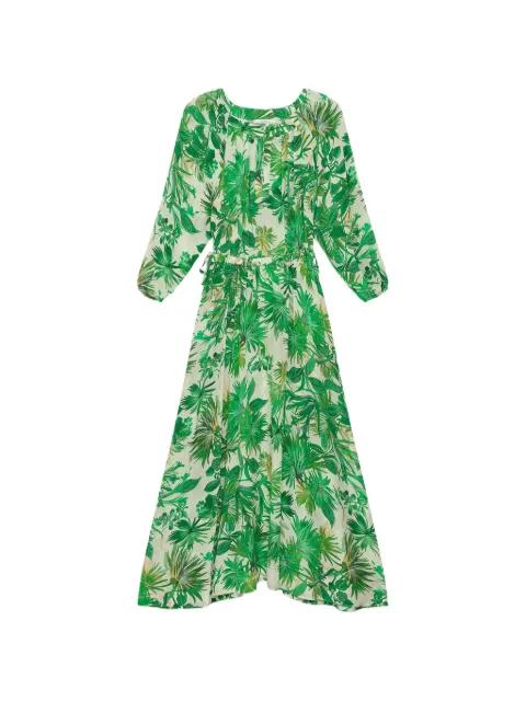 floral-print midi dress by MALIPARMI