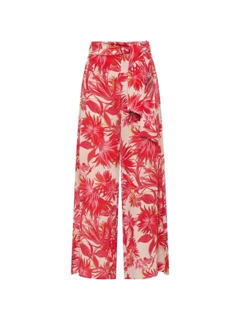 floral-print palazzo pants by MALIPARMI