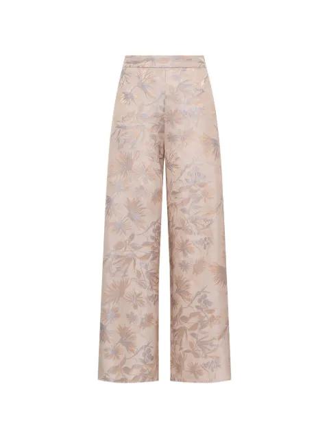 floral-print trousers by MALIPARMI