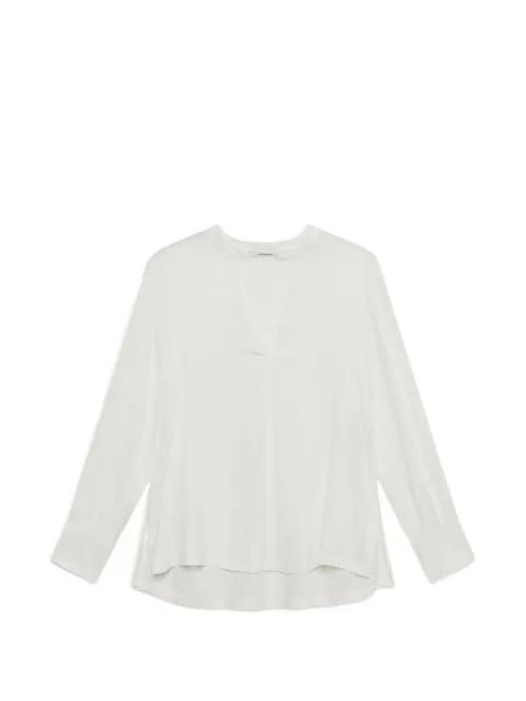fluid V-neck shirt by MALIPARMI