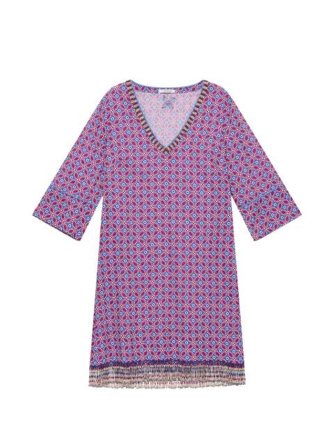 fringed mini dress by MALIPARMI