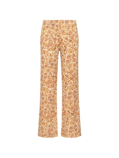 graphic-print trousers by MALIPARMI