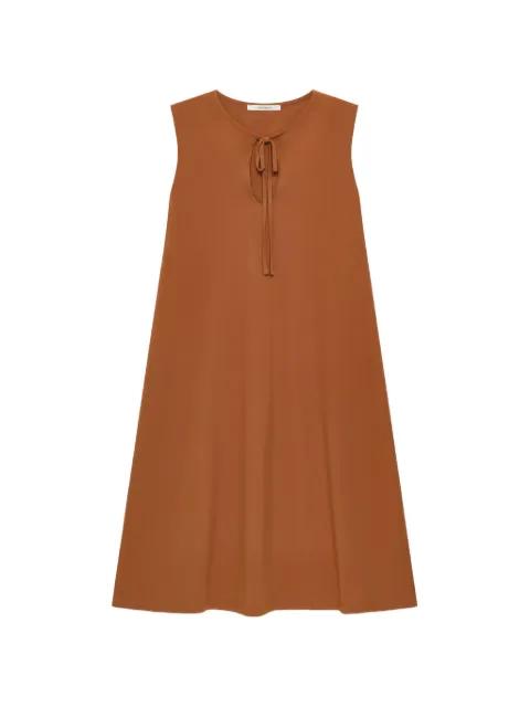 keyhole-detail sleeveless dress by MALIPARMI