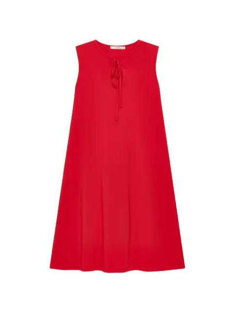 keyhole tie-fastening dress by MALIPARMI
