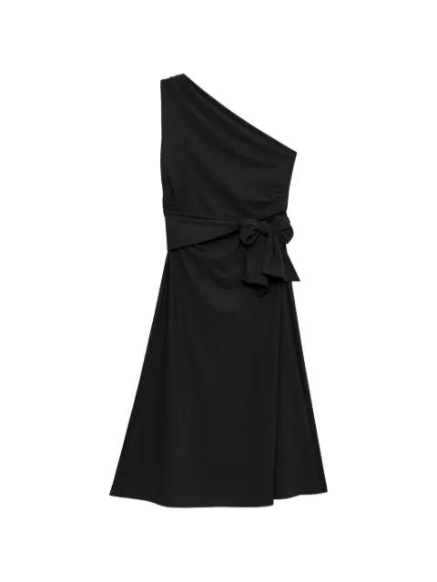 one-shoulder midi dress by MALIPARMI