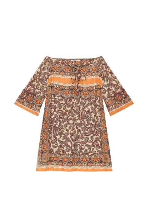 paisley mini dress by MALIPARMI
