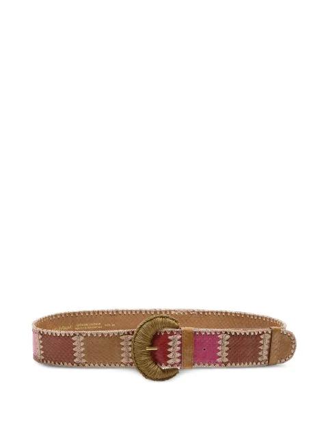 patchwork belt by MALIPARMI