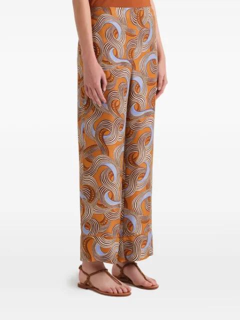 printed trousers by MALIPARMI
