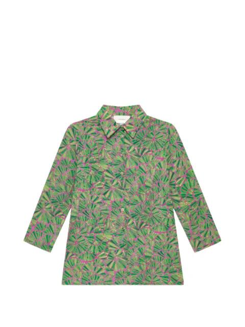 shell-print shirt by MALIPARMI