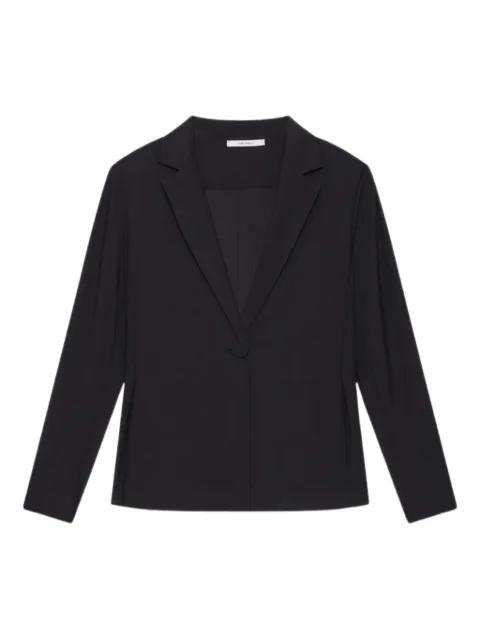 single-button notched-lapels blazer by MALIPARMI