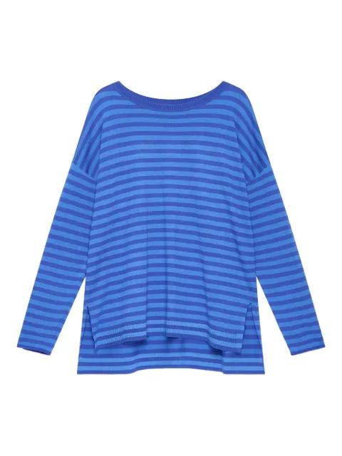 striped round-neck T-shirt by MALIPARMI