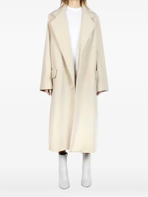 single-breasted coat by MALLONI