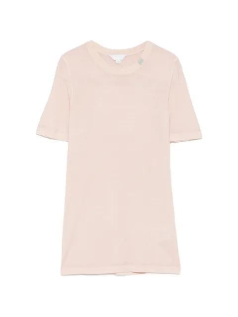 Tavolozza crewneck short-sleeved cashmere sweater by MALO
