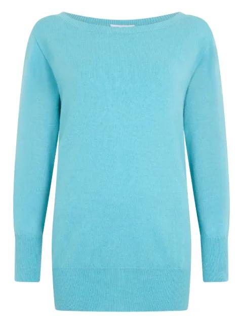 boat-neck sweater by MALO