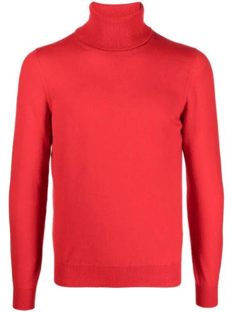 cashmere roll neck jumper by MALO
