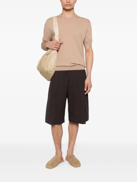 crew-neck knit T-shirt by MALO