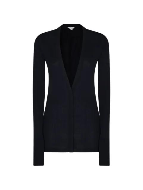 ribbed-knit V-neck cardigan by MALO