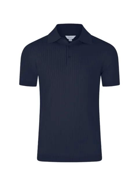 ribbed-knit polo shirt by MALO