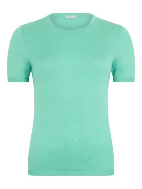 short-sleeve knitted top by MALO