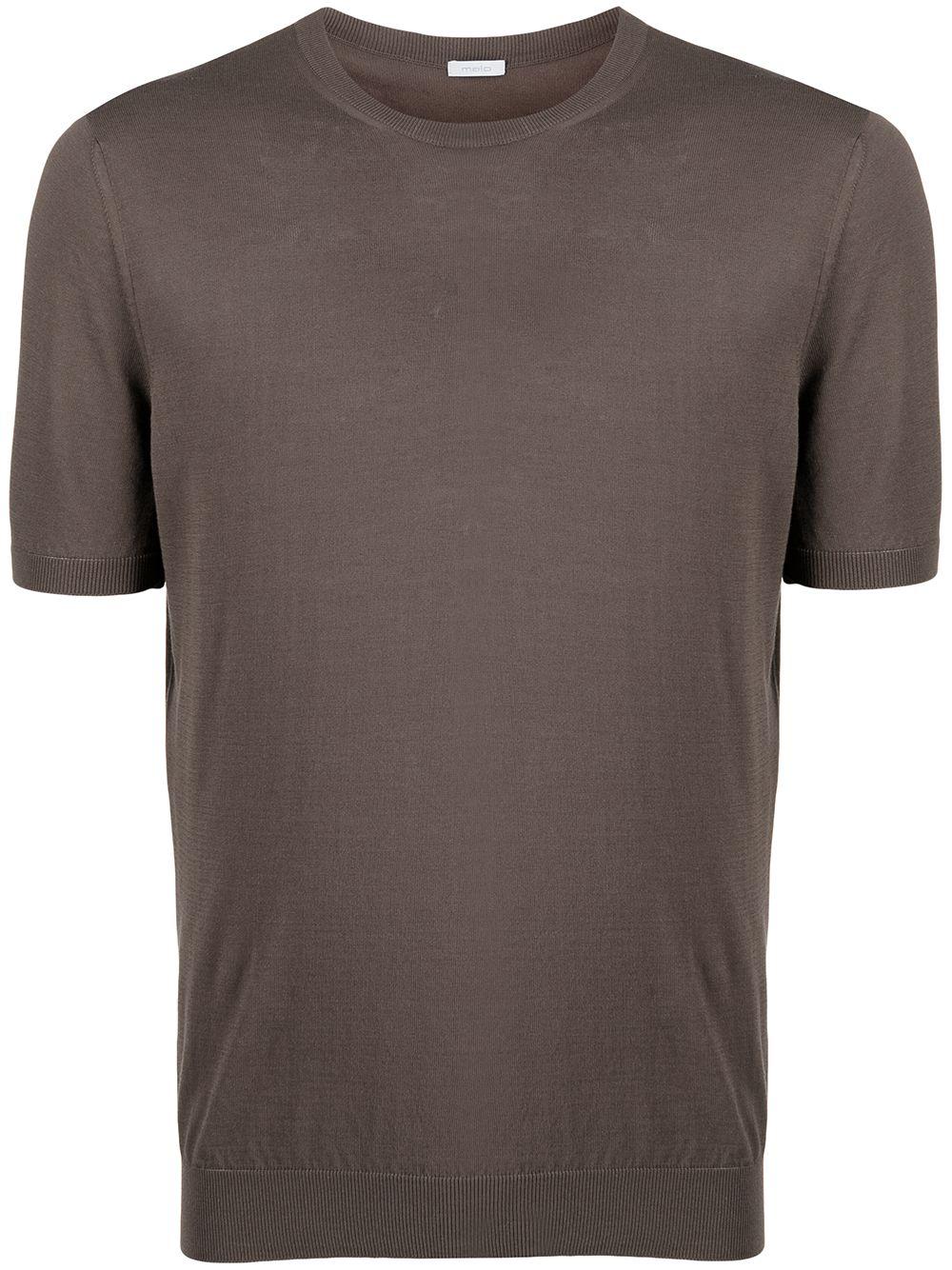 short-sleeved knit T-shirt by MALO
