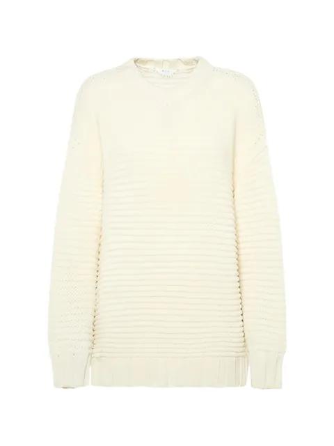 textured-knit sweater by MALO