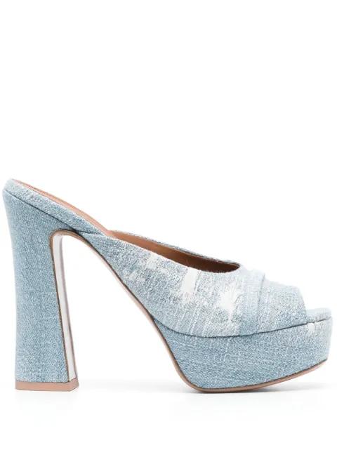 125mm Yasmin sandals by MALONE SOULIERS