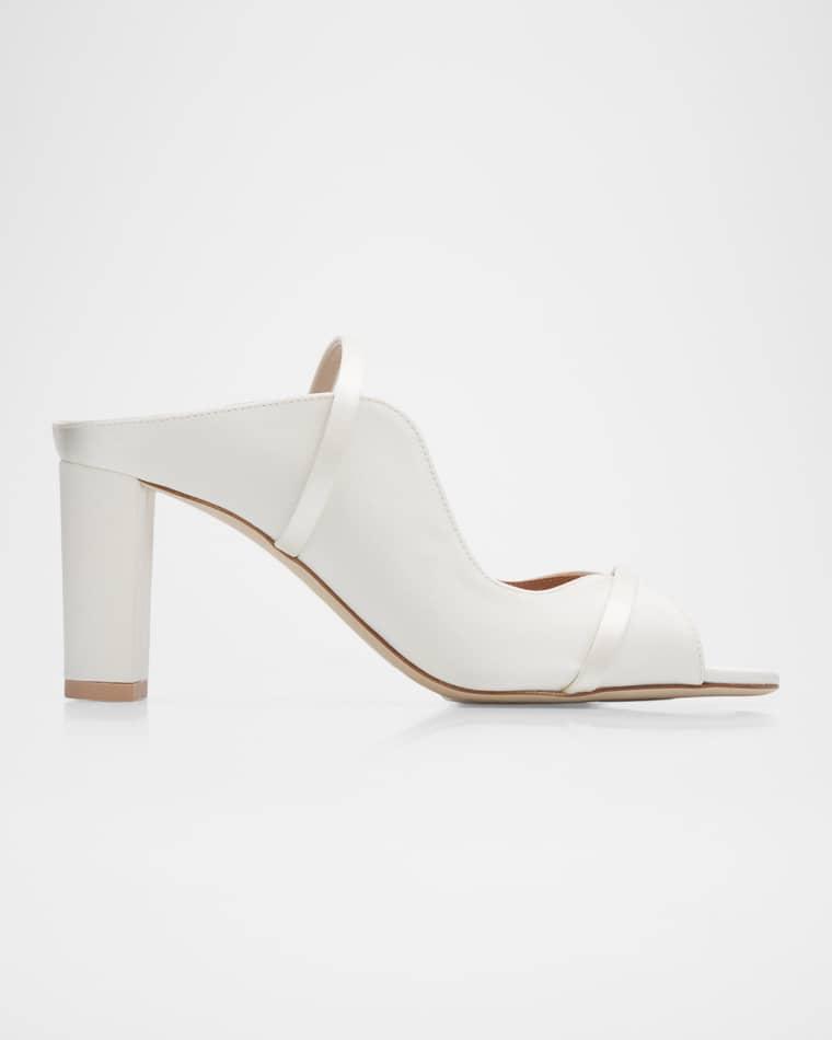 70mm Norah Leather Mules by MALONE SOULIERS