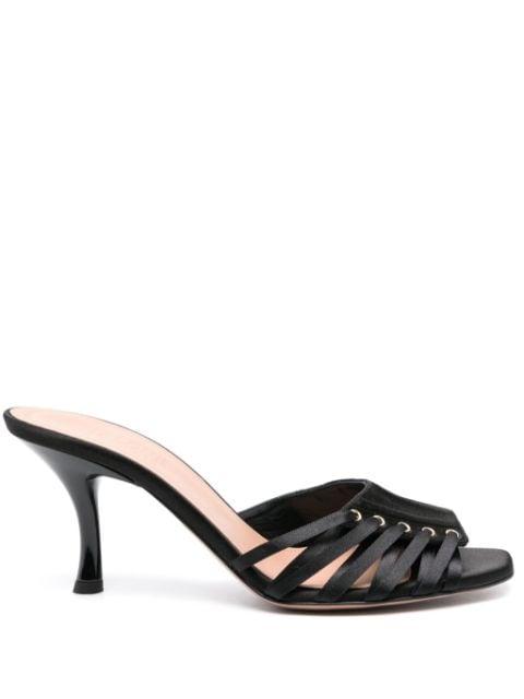 Bexley 80mm leather sandals by MALONE SOULIERS