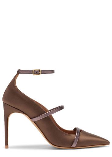 Diaz 90 satin pumps by MALONE SOULIERS