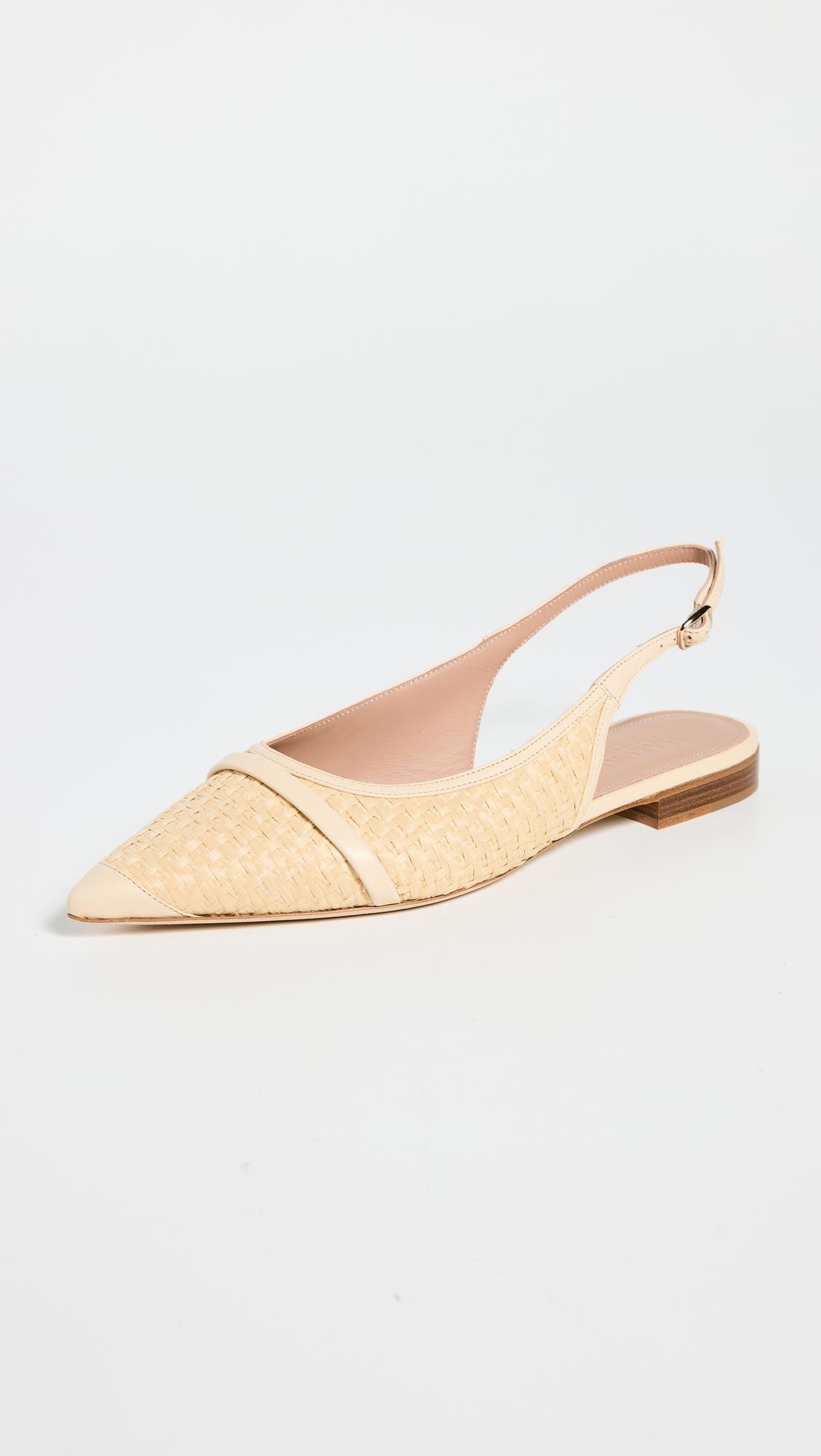 Jama 10mm Slingback Flats by MALONE SOULIERS
