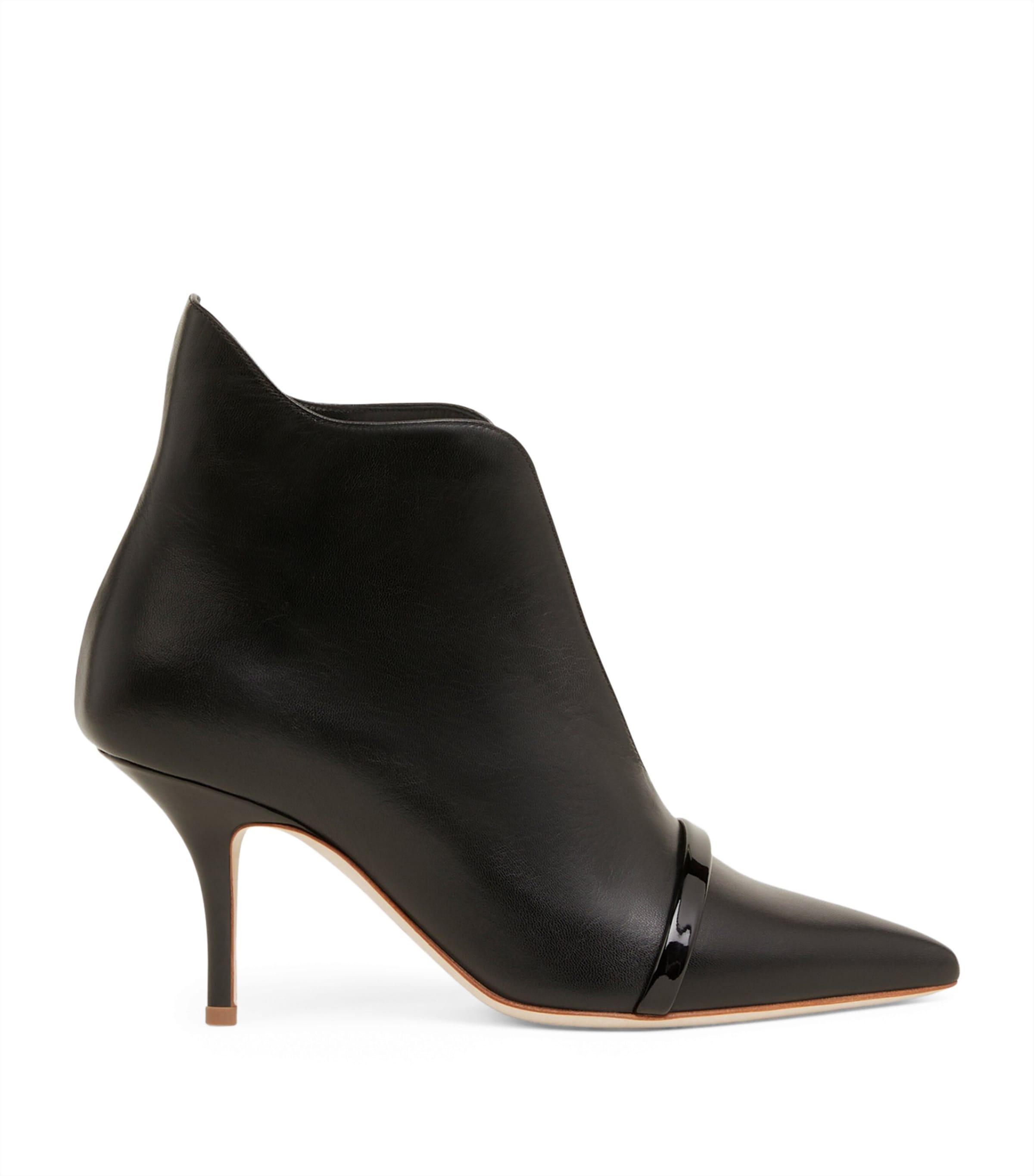 Leather Cora Ankle Boots 70 by MALONE SOULIERS