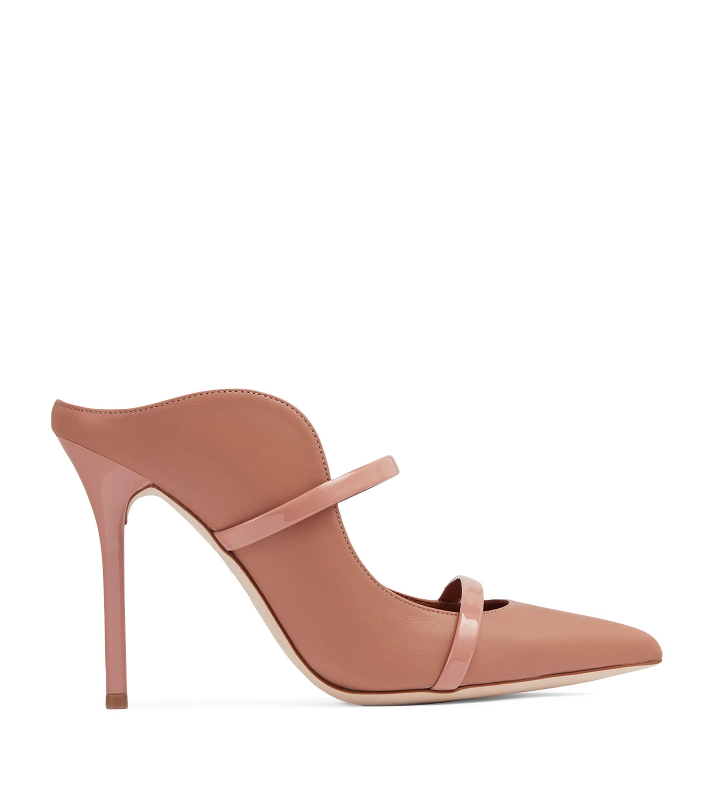 Leather Maureen Mules 100 by MALONE SOULIERS