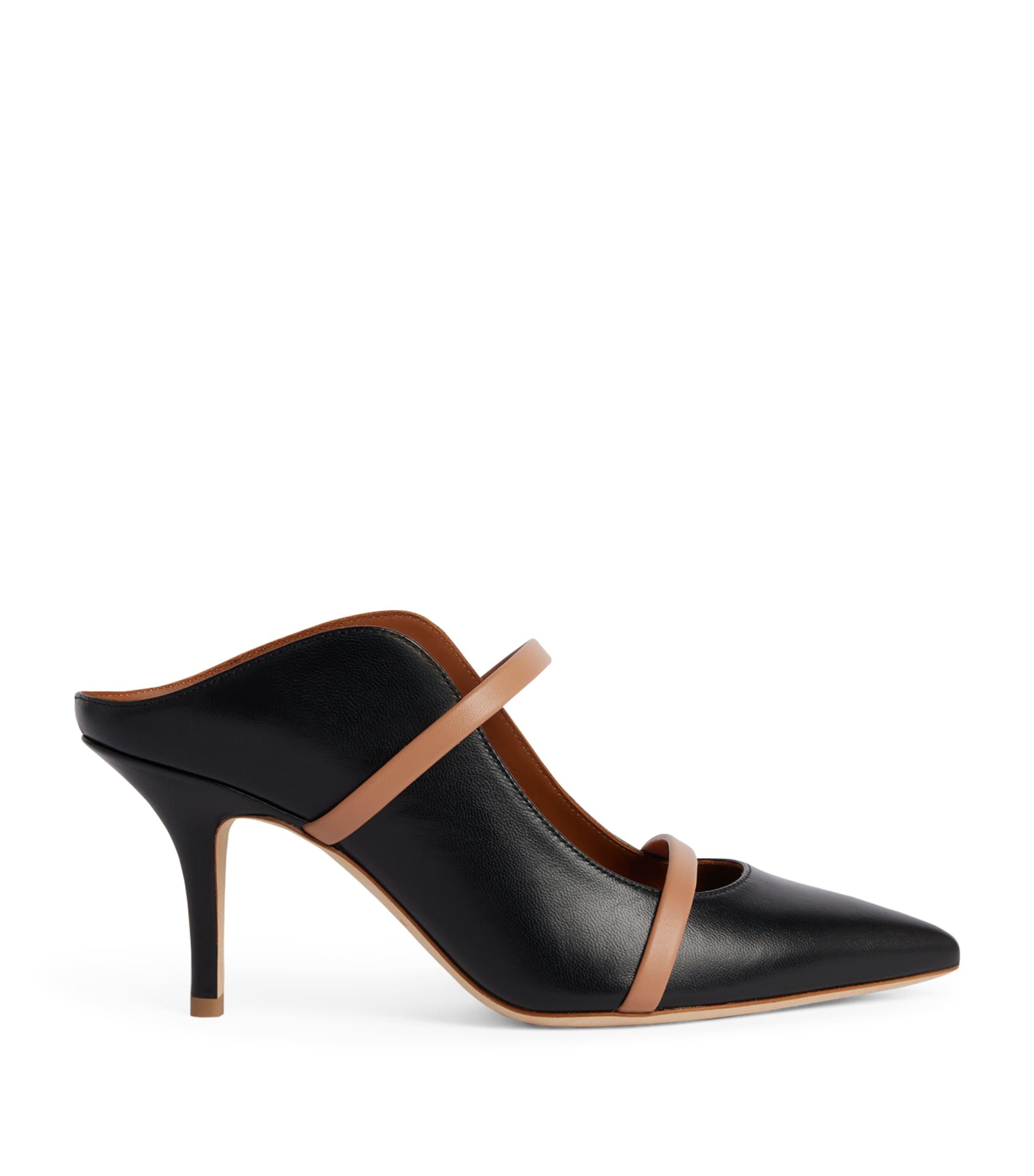 Leather Maureen Mules 70 by MALONE SOULIERS