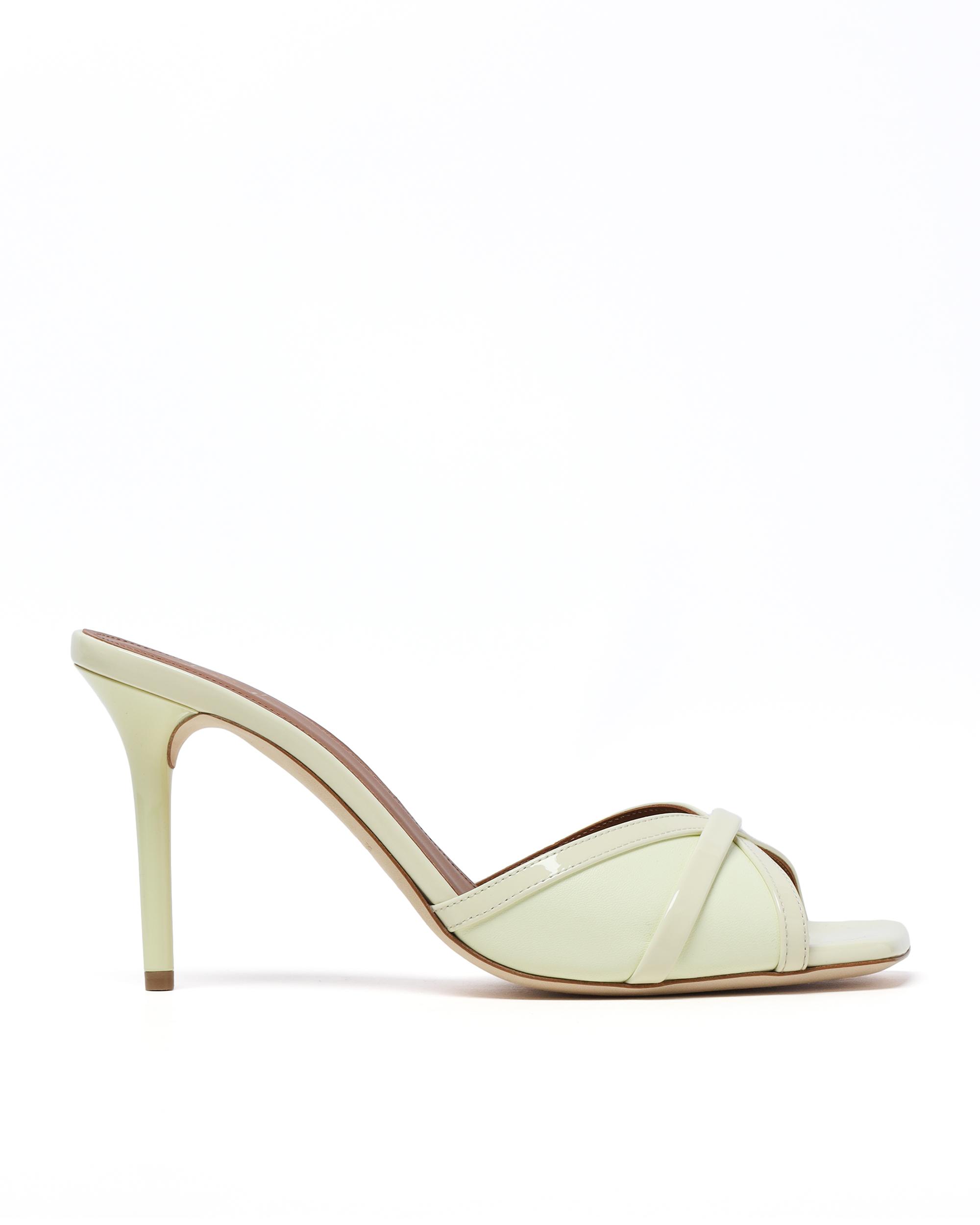 Leather heeled sandals by MALONE SOULIERS