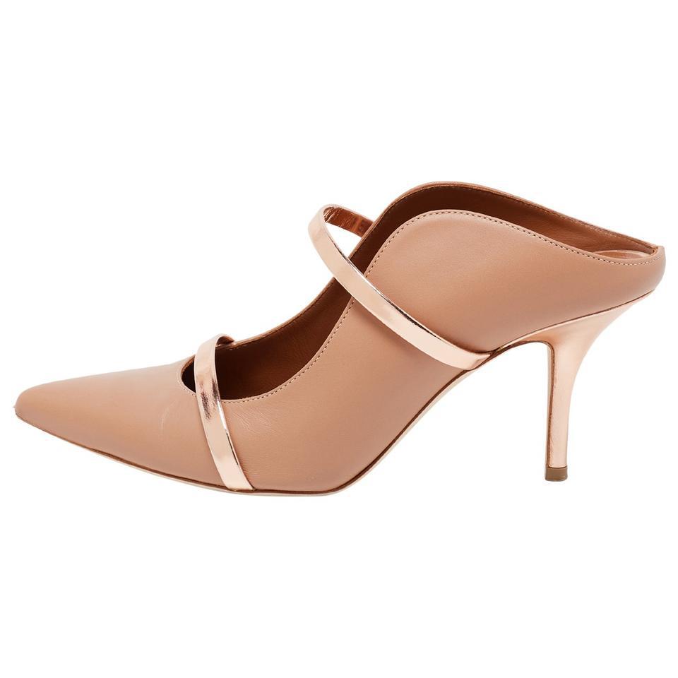 Malone Souliers Beige Flats by MALONE SOULIERS