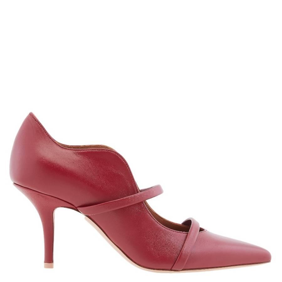 Malone Souliers Maureen 70 Double Straps Leather Pumps by MALONE SOULIERS Malone Souliers Maureen 70 Double Straps Leather Pumps by MALONE SOULIERS