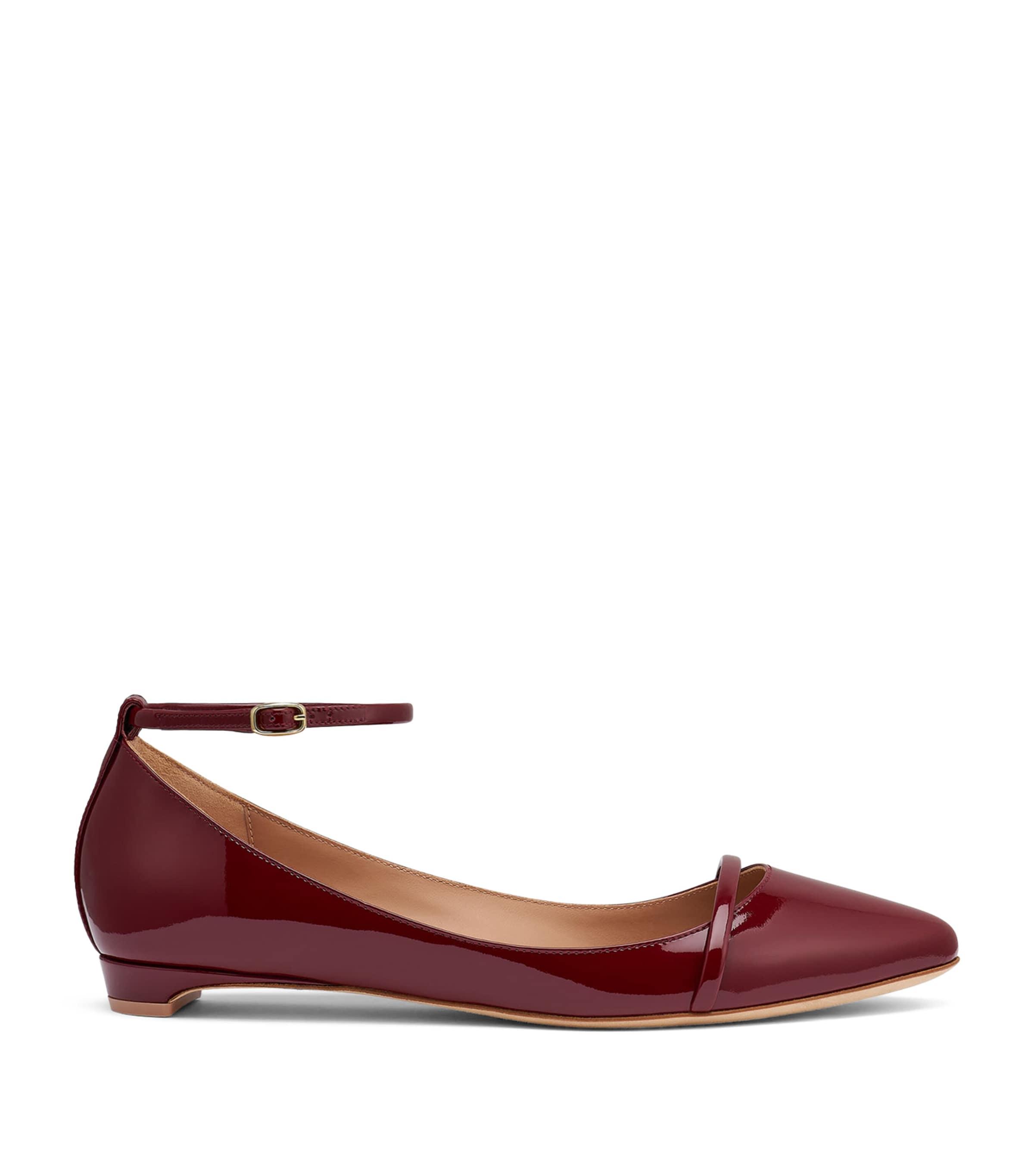 Malone Souliers Patent Leather Mary Ballet Flats 10 by MALONE SOULIERS