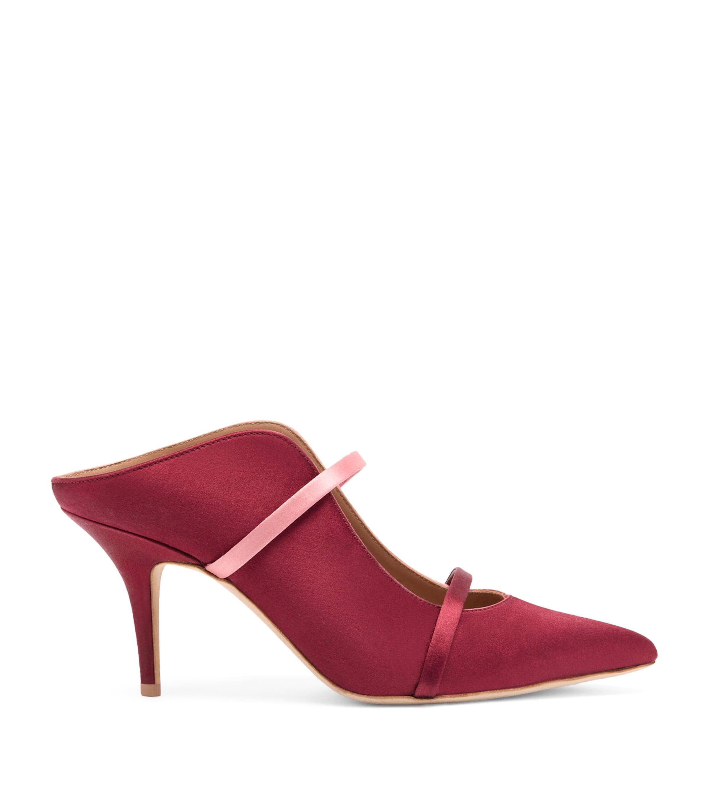 Malone Souliers Satin Maureen Heeled Mules 70 by MALONE SOULIERS