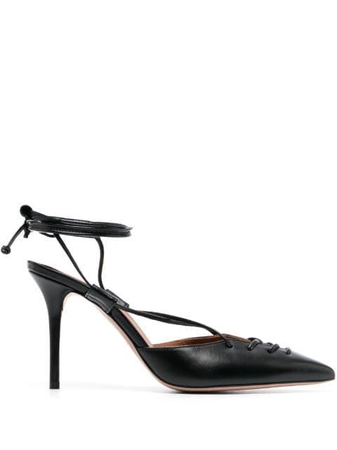 Marianna 85mm leather pumps by MALONE SOULIERS