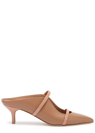 Maureen 45 leather mules by MALONE SOULIERS