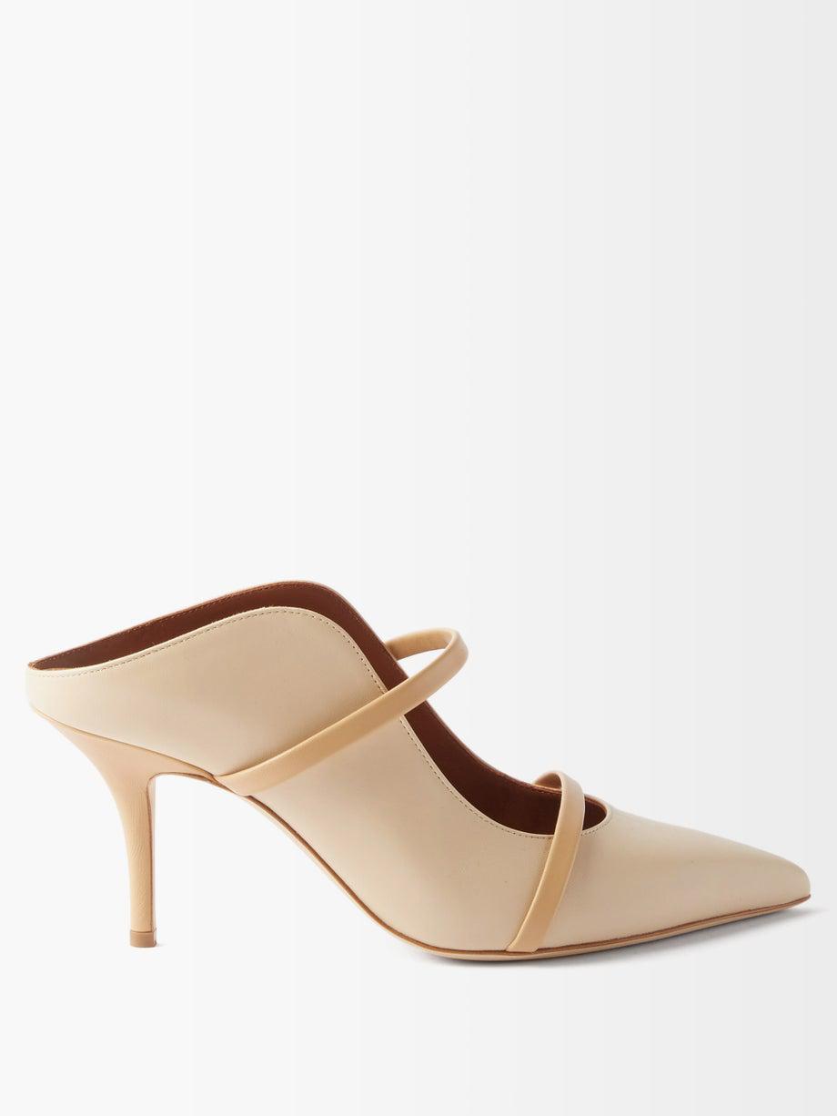 Maureen 70 leather mules by MALONE SOULIERS