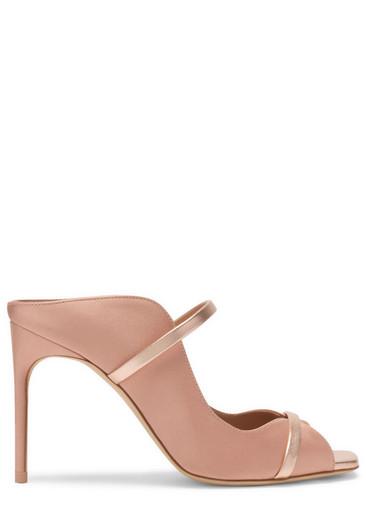Noah 90 satin heeled sandals by MALONE SOULIERS