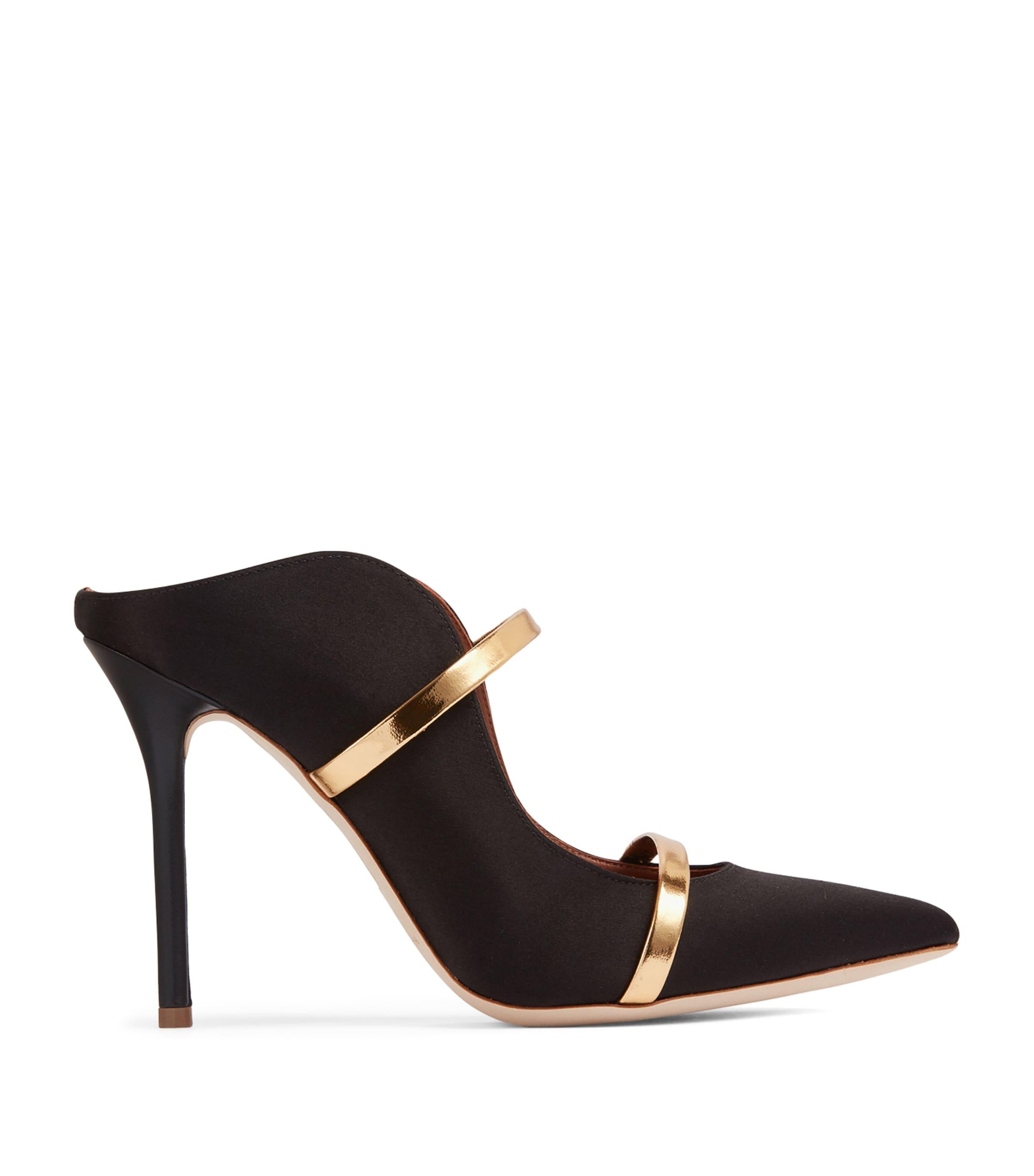 Satin Maureen Mules 100 by MALONE SOULIERS