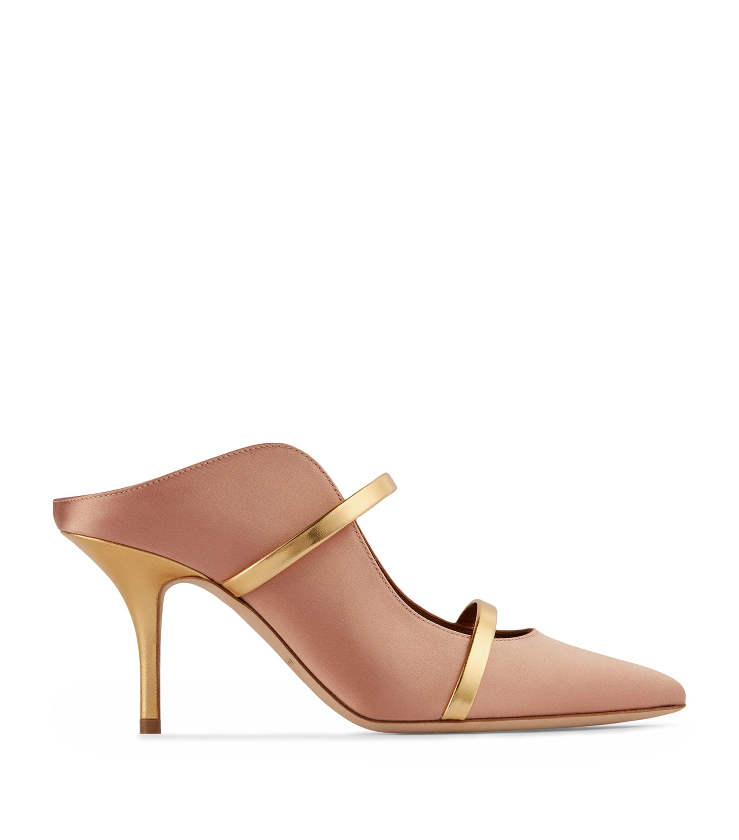 Satin Maureen Mules 70 by MALONE SOULIERS