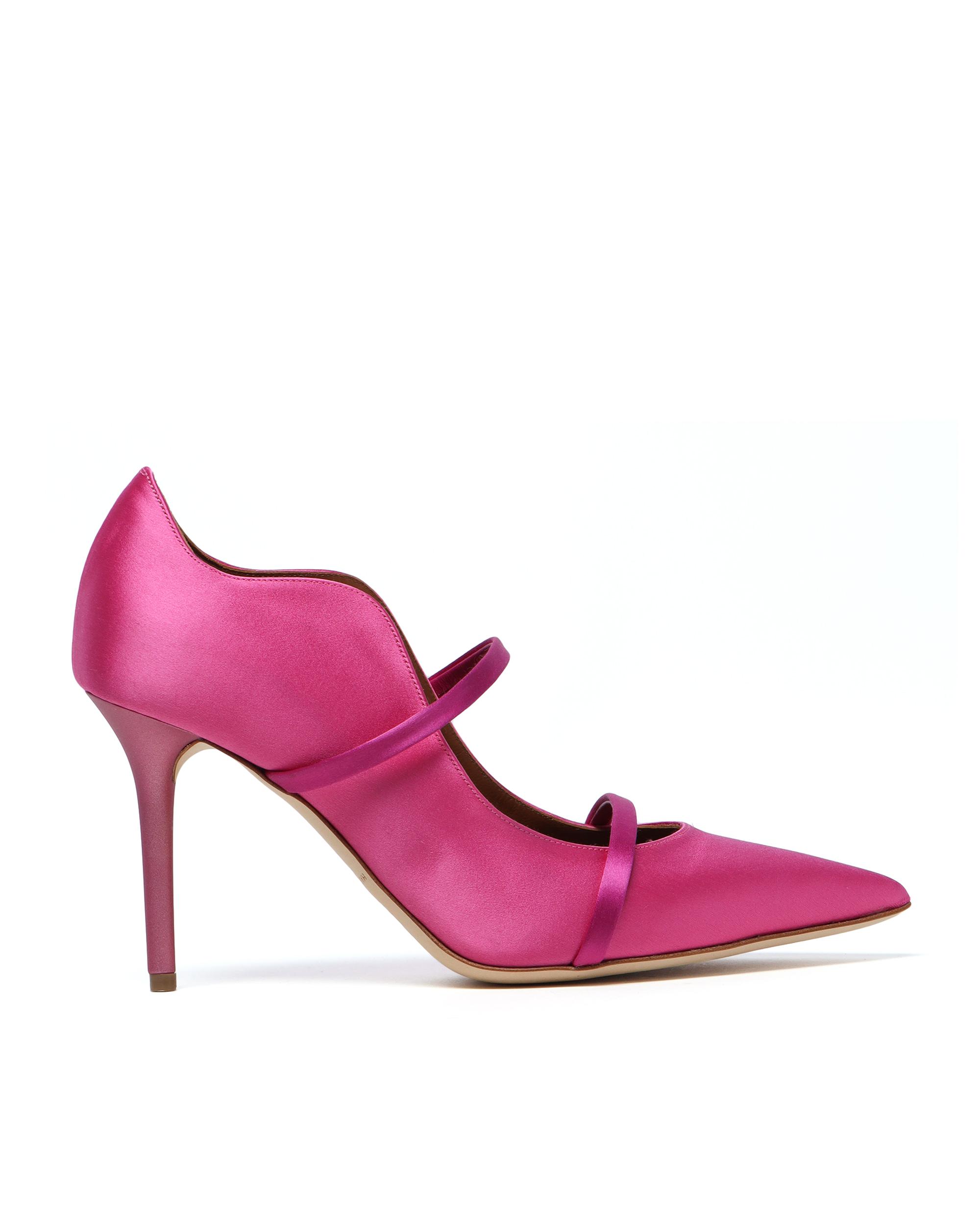 Satin heeled mules by MALONE SOULIERS